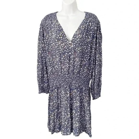 NWT Rails Zana Mini Dress Blue Ditsy Floral size XL - Picture 5 of 13